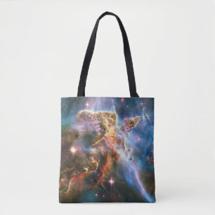 Tote Bag nébuleuse de galaxie spatiale. étoiles et astronom
