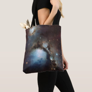 Tote Bag Nébuleuse Orion Astronomie bleu marron beige ciel 