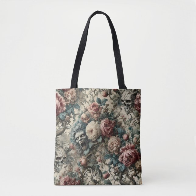 Tote Bag Necromancier de Gnashed - gothique victorien (Devant)