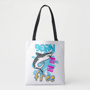 TOTE BAG NÉE POUR ÊTRE LIBRE
