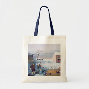 Tote Bag Neige à la ferme