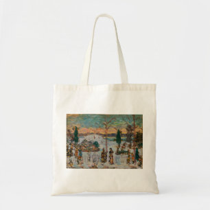 Tote Bag Neige en avril par Maurice Prendergast, Vintage Ar