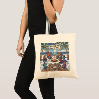 Tote Bag Neige en bord de mer