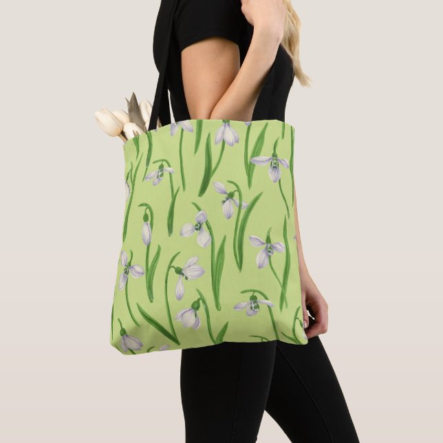 Tote Bag Neige sur rosée de miel (De près)