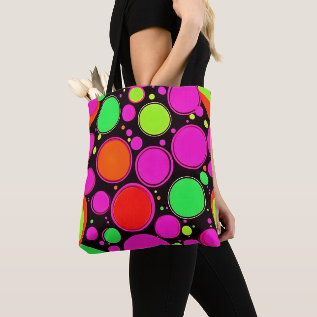 Tote Bag Neon Dot (De près)