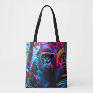 Tote Bag Neon Gorilla