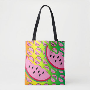 Tote Bag Neon Melon Joy