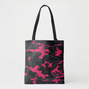 Tote Bag Neon Pink met en évidence Camo