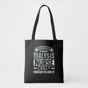 Tote Bag Néphrologie Infirmière Dialyse Infirmière Maladie 