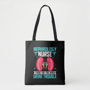 Tote Bag Nephrology Nurse - Drôle Kidney Infirmière Dialyse