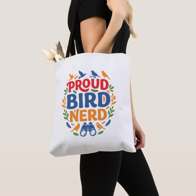 TOTE BAG NERD FIER DE L'OISEAU (De près)
