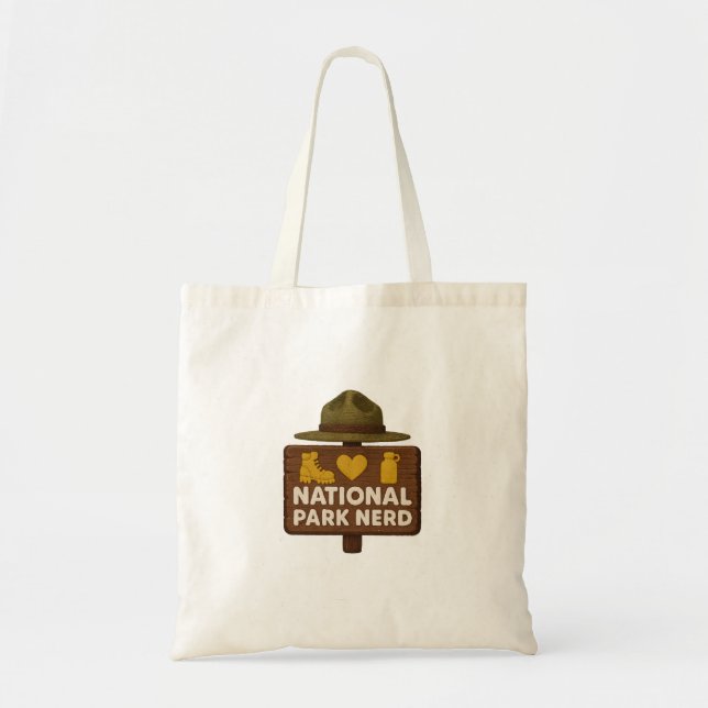 Tote Bag Nerd Premium du Parc National (Devant)