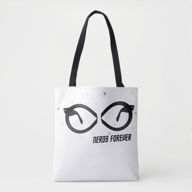 Tote Bag Nerds pour toujours (Devant)
