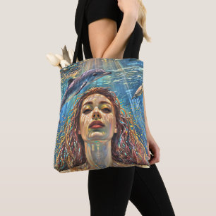 Tote Bag "Nerena" Sous les eaux calmes