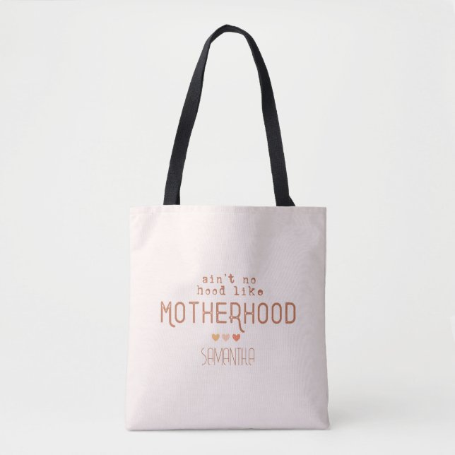 Tote Bag N'est pas un trou comme la maternité (Devant)