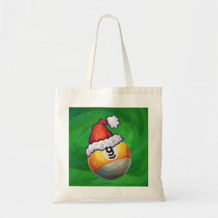 Tote Bag Neuf boule à Santa Hat sur Vert