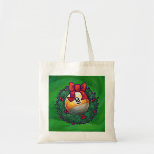 Tote Bag Neuf boule en couronne verte