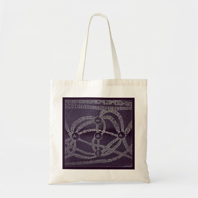 Tote Bag Neuf lune dans le monde sombre (Devant)