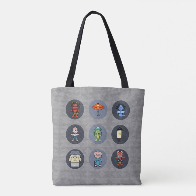 Tote Bag Neuf Monstre Japonais Yokai (Dos)