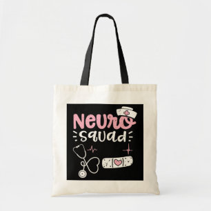 Tote Bag Neuro Neuro Squad Infirmière dit