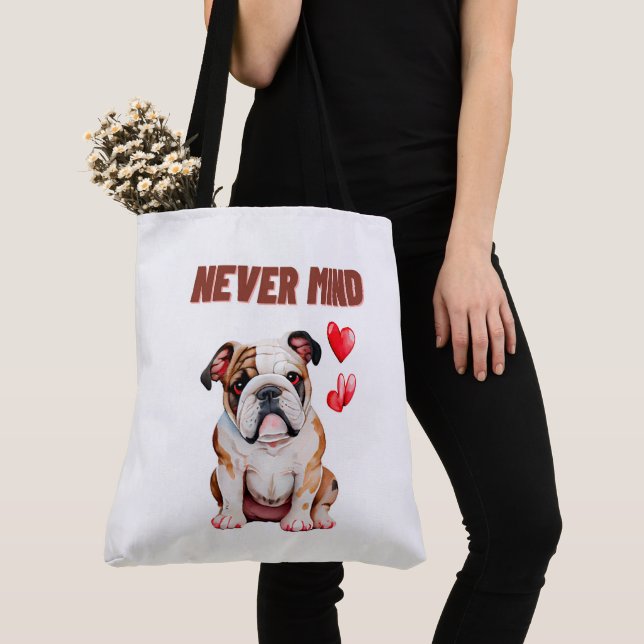 Tote Bag Never mind (De près)