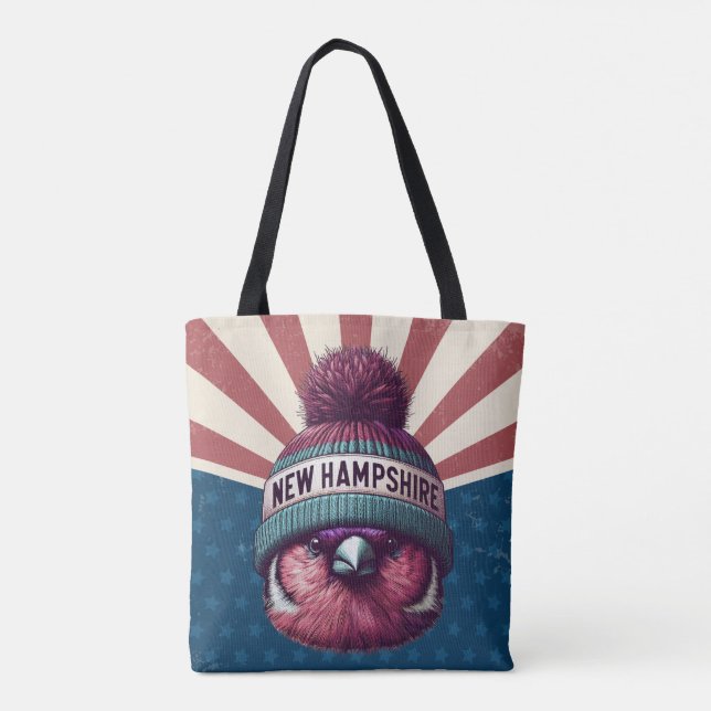 Tote Bag New Hampshire (Dos)