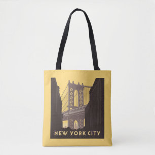 Tote Bag New York Brooklyn Bridge