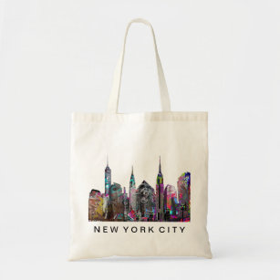 Tote Bag New York City en graffiti