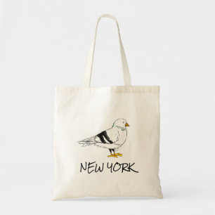 Tote Bag New York City NYC Trip Pigeon Bird Bird Fourre-tou