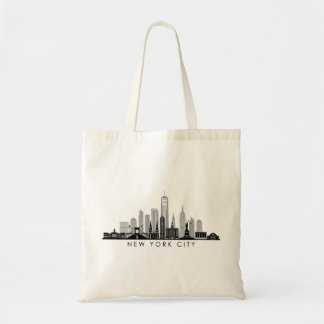 Tote Bag NEW YORK Manhattan USA City Skyline