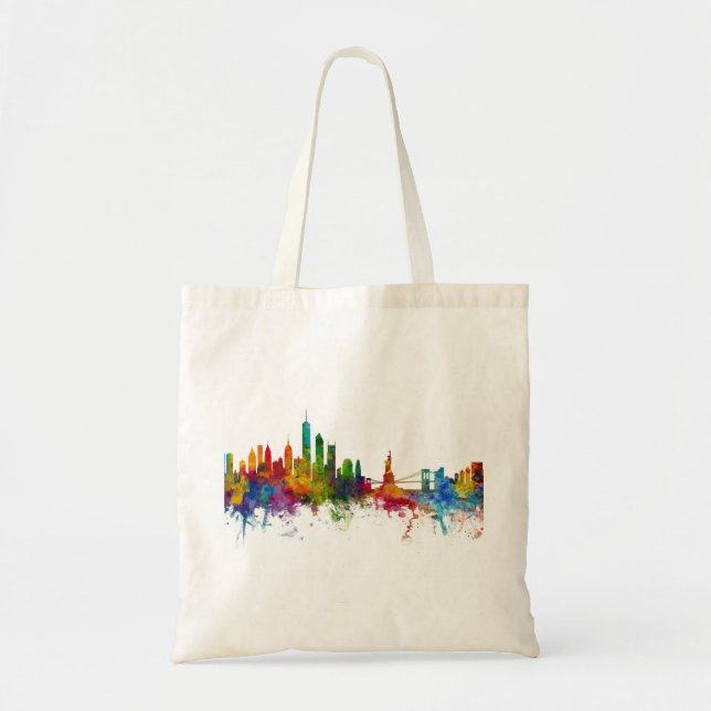 Tote Bag New York Skyline (Devant)