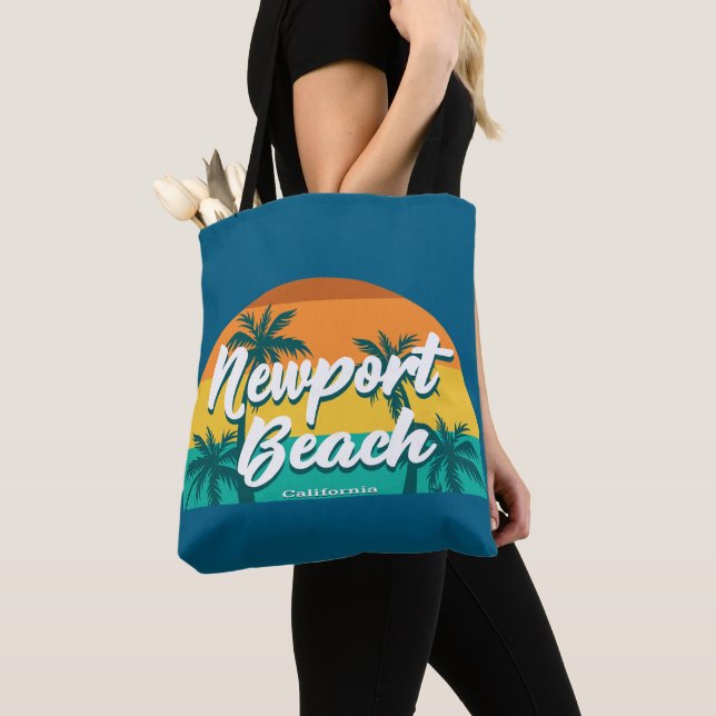 Tote Bag Newport Beach Californie (De près)
