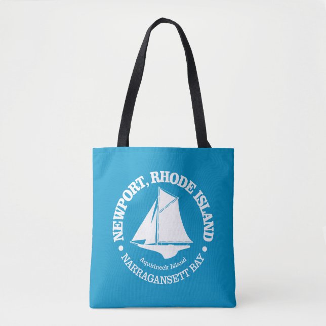 Tote Bag Newport RI (sloop) (Devant)