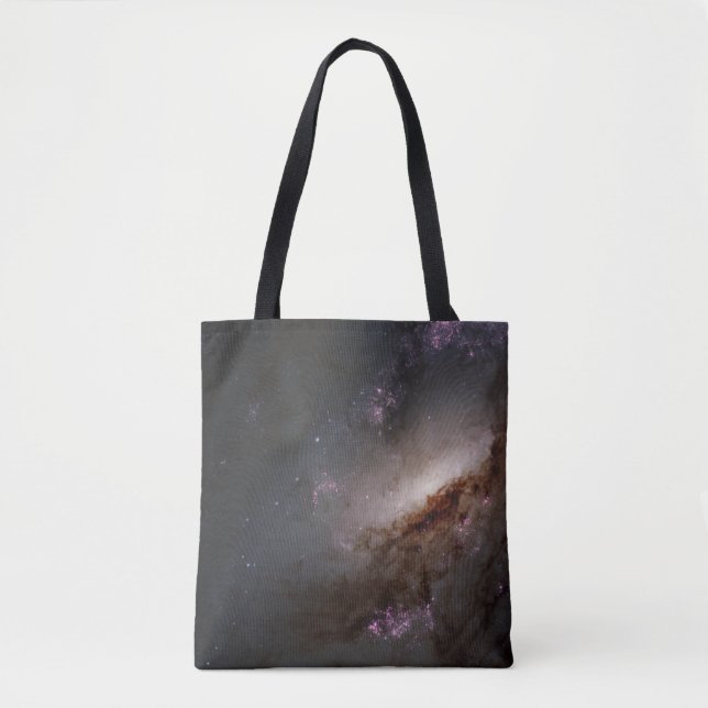 Tote Bag Ngc 4258 Sous Formation D'Étoiles Intenses. (Devant)