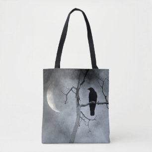 Tote Bag Night Crow