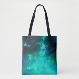 Tote Bag Night Sky Emerald Fourre-tout