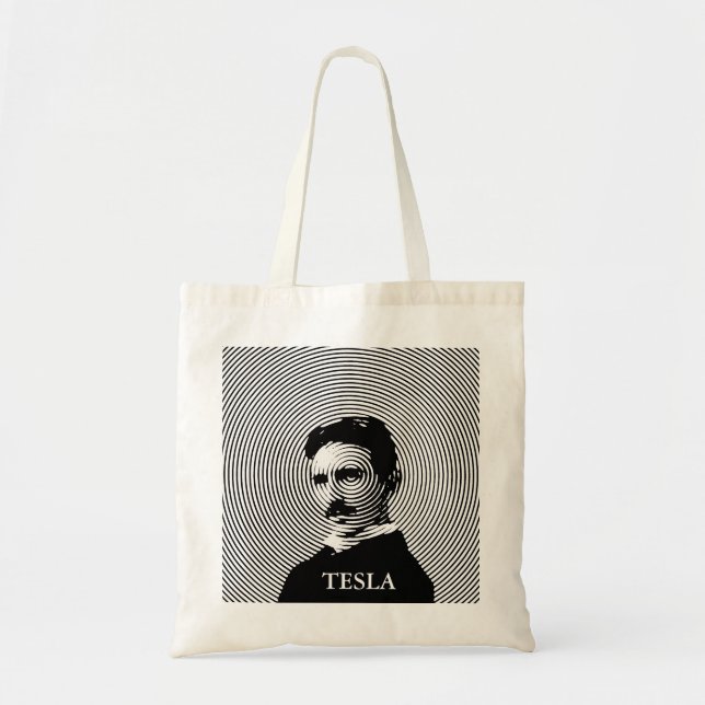 Tote Bag Nikola Tesla (Devant)