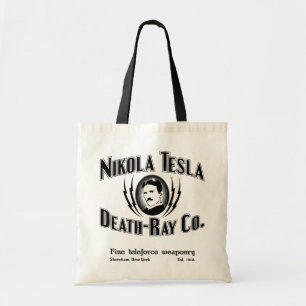 Tote Bag Nikola Tesla Death-Ray Co.
