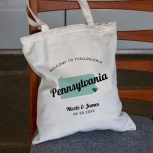 Tote Bag N'Importe Quel Mariage de bienvenue Color Pennsylv