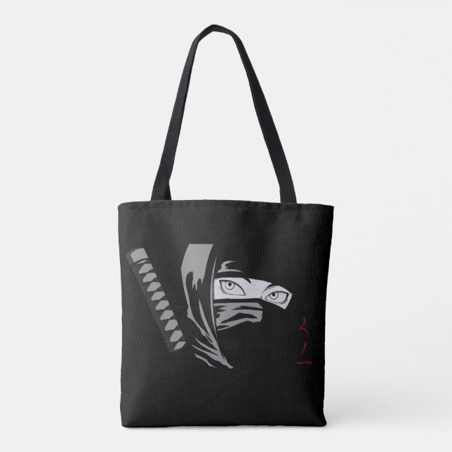 Tote Bag Ninja Woman Kunoichi (Dos)
