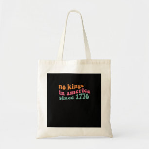 Tote Bag No Kings In America Depuis 1776 Freedom Classique