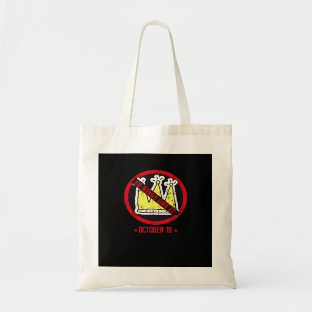Tote Bag No Kings It Classic Creative Style (Devant)