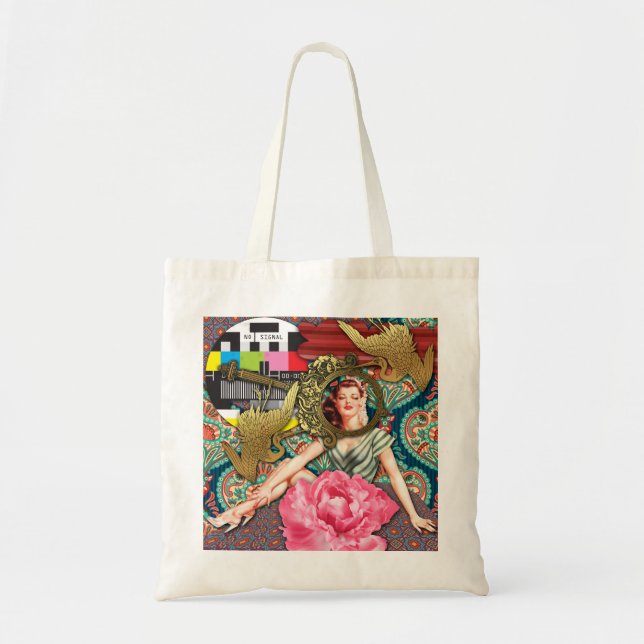 Tote Bag No Signal - Cheeky Lady (Devant)