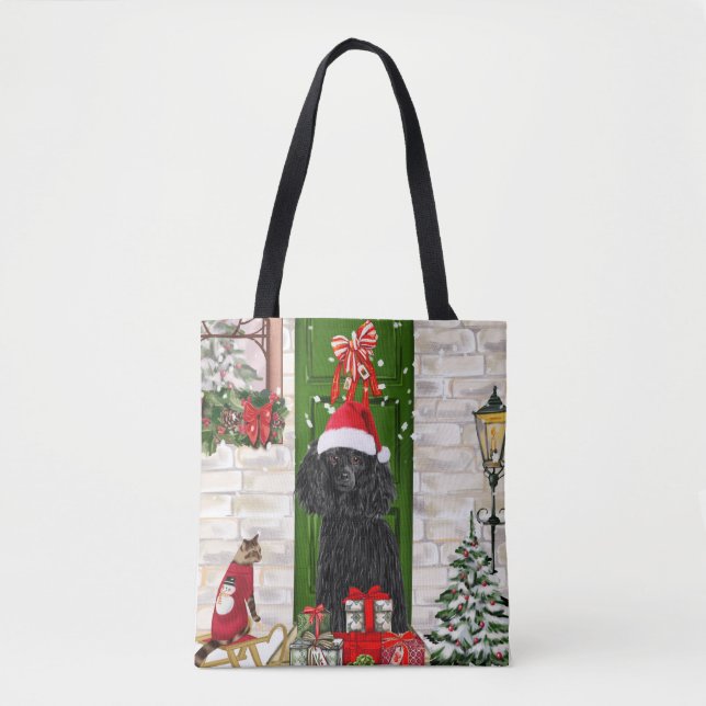 Tote Bag Noël aux canicules (Devant)