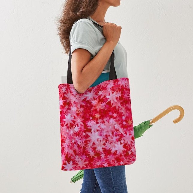Tote Bag Noël Blush des étoiles (In situ)