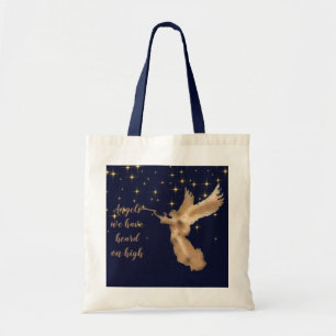 Tote Bag Noël Carol Angel's nous avons entendu en haut