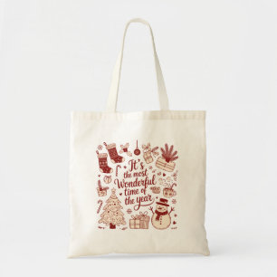 Tote Bag Noël C'est la période la plus merveilleuse de l'an