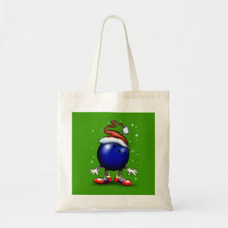 Tote Bag Noël de bowling