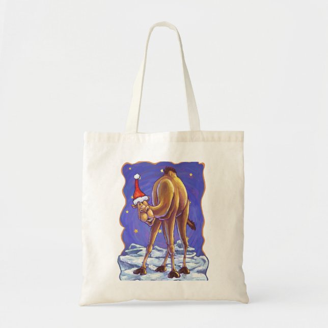 Tote Bag Noël de chameau (Devant)