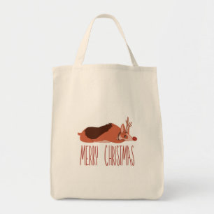 Tote Bag Noël de corgi